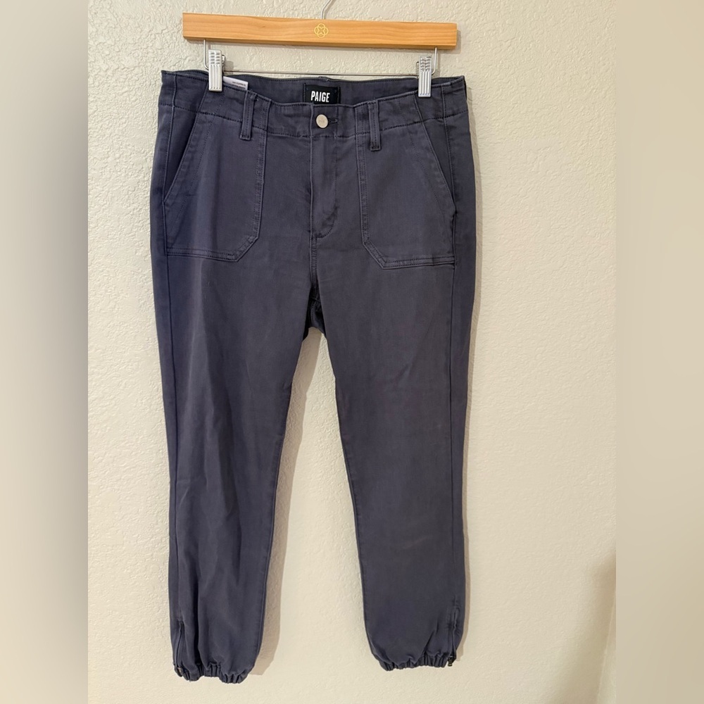 PAIGE Charcoal Mayslie Jogger Pants